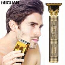 600mAh Electric Shaver, Beard Trimmer, Hair Clipper, Shaving Kit, Men's Razor, Men's Grooming Set, Holiday Gift - Gold - View 7