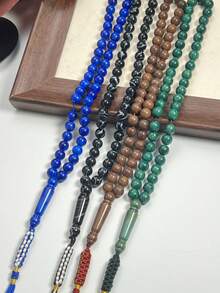 New 4-Tassel Imitation Resin Prayer Beads Muslim Prayer Bracelet Suitable For Middle Eastern Arab Daily Prayer And Wearing - Multicolor - View 9
