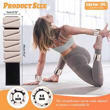 Unisex Wrist Weights Sandbags (2pcs Set), Wearable Ankle Weights Sandbags, Suitable For Home Gym Workout, Sports, Outdoor Running, Yoga, Pilates, Strength Training - Multicolor - View 3