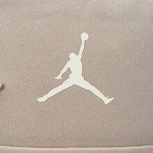 Nike Jordan Portable Cute Minimalist Multi-Pocket Backpack For Travel And Sports, Polyester, Unisex Couple Style - Light Khaki - View 6