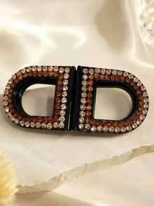 New High-End Magnetic Half-Up Hair Claw Clip For Women, Back Of Head Hair Accessory - Multicolor - View 10