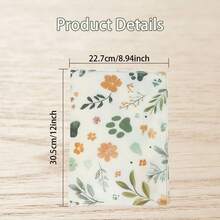 ColorHike A4 Double Pocket Folder Thick PP File Folder Curved Spine Fresh Style Waterproof Dust‑Proof Portable Document Organizer With Multi Inner Compartments - Single Piece - View 10