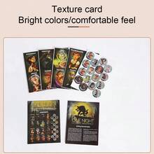 Interactive Paper One Night Ultimate Werewolf Card Game, Mysterious Dark Rectangular Box With Werewolf Moon Art, Multi‑Player Social Deduction Tabletop Game For Friends Gathering Themed Party Game Night - Multicolor - View 7