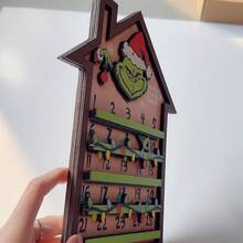 The Grinch 1pc 3D Christmas Countdown Calendar, Wooden Wall Decor Christmas Countdown Sign, Fun Holiday Decoration, Unique Gift Idea - Calendar - View 4