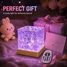 [Water Ripple Projector] 16 Color Water Wave Projector, USB Powered | Rotating Flame Effect With Remote Control, Underwater And Indoor Ambient Lighting, Suitable For Bedroom, Office, Bar Or Restaurant - Perfect Gift Idea, Night Light Projector - Dreamy Water Ripples - View 5