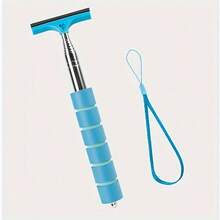 Telescopic Car Rearview Mirror Wiper, Extendable Handle Windshield Cleaner With Defogging & Water Scraping Functions, Portable Rainy Day Essential For Cars, SUVs & Trucks, Easy To Clean , Universal Auto Accessory For Driving In Rain, Fog & Snow - A - View 10