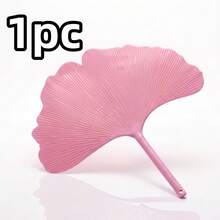 1/3/5pcs Summer Hand Fan, Large Thick Ginkgo Leaf Design, Durable Anti-Drop Handheld Fan, Artistic Cooling Fan - Multicolor - View 9