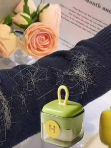 High-Quality Manual Lint Roller, Reusable And Washable, Pet Hair Remover, Cute Design, Powerful Dust Removal, Durable Plastic Handle, Suitable For Car, Room, Pet, Clothing, Computer Cleaning, No Battery Required, Portable Lint Roller - A - View 3