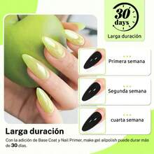 Cherimoya Gel Nail Polish - Multicolor - View 5