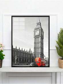1/3pcs 12*16inch/30*40cm A4, A3 Black Photo Frame, Suitable For 30*40cm Photos, Minimalist Style, Lightweight Material, Suitable For Bedroom, Study, Hallway Wall Decoration, A3, A4 Certificate Frame - A - View 7