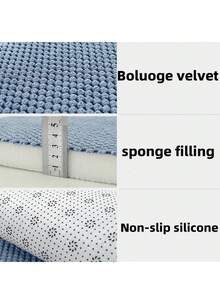 Square Non-Slip Seat Cushion, Suitable For Home, Office And Outdoor Seating; Floor Mat, Chair Pad And Sofa Cushion; Features Non-Slip Design; Perfect As A Holiday Gift Or Home Decor - Multicolor - View 6