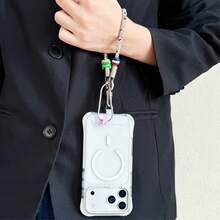 Rhinestone Star Chain Short Snake Bone Chain Wrist Phone Chain CCD Camera Hanging Chain Creative Chain Cute Fun Accessory Anti-Loss Anti-Drop Phone Hanging Chain Phone Lanyard - Multicolor - View 7