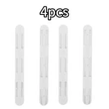 6pcs White Plastic Drawer Slides, No-Drill Easy Installation Bottom-Mount Drawer Slides, Multi-Functional Storage Slides, Suitable For Home Kitchen, Bathroom Cabinets And Closet Storage Boxes 2/4/6pcs - Multicolor - View 14
