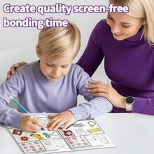 English Alphabet Tracing & Coloring Activity Notebooks, A-Z Uppercase & Lowercase Letter Practice, Find The Letter, Picture Vocabulary, Pattern Matching, Dot-To-Dot, Handwriting Practice, Fine Motor Skills, Learning Worksheets, English Edition - Alphabet Tracing & Coloring Activities - View 8