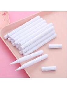 Chalkboard Sticker Liquid Chalk Pen Set | Roll Blackboard Wall Stickers With White Liquid Chalk Pens | Reusable Chalkboard Labels, Suitable For Home, Office, School, Crafts & Party Decoration - A - View 2