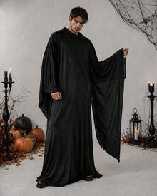 Men Cosplay Clothing - Black - View 2