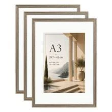 Mosearon 3pcs/1pc Solid Wood Photo Frame - A3, A4, 30x40CM, Multiple Sizes. Home Decor Photo Frame - Can Be Hung On Wall Or Placed On Table. Perfect For Portraits, Landscape Photos And Birthday Photos. Great Gift For Friends. - Solid Wood Photo Frame - View 38