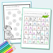 English Learning Practice Notebook, Number Tracing, Counting & Coloring, Number Words, Ten-Frame Activities, ABC Letter Recognition, Uppercase & Lowercase Matching, Find & Color Letters, Handwriting & Early Math Practice, Suitable For Home And Classroom - Learning Practice - View 11
