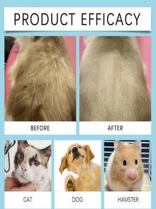 Dog Detangling Spray, Pet Anti-Matting Cleaning Smoothing Fluffy Grooming Spray - one-size - View 5