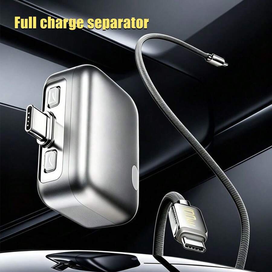 Elough 140W 智能全分離式 Type-C 充電適配器，過充保護，自動斷電，適用於 Type-C 設備，140W(MAX) 馬卡龍全分離式充電器，全放電，搭配充電線使用，Type-C 通用智能充電分離器，支持全充電模式，滿電自動關機，自動充電，需搭配數據線