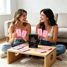 Girls Night Conversation Card Game, 55Pcs 18+ Adult Truth Question Cards, Interactive Party Game For Bachelorette, Sleepover & Girlfriend Gathering, Fun Entertainment Gift For Ladies Players - Multicolor - View 5