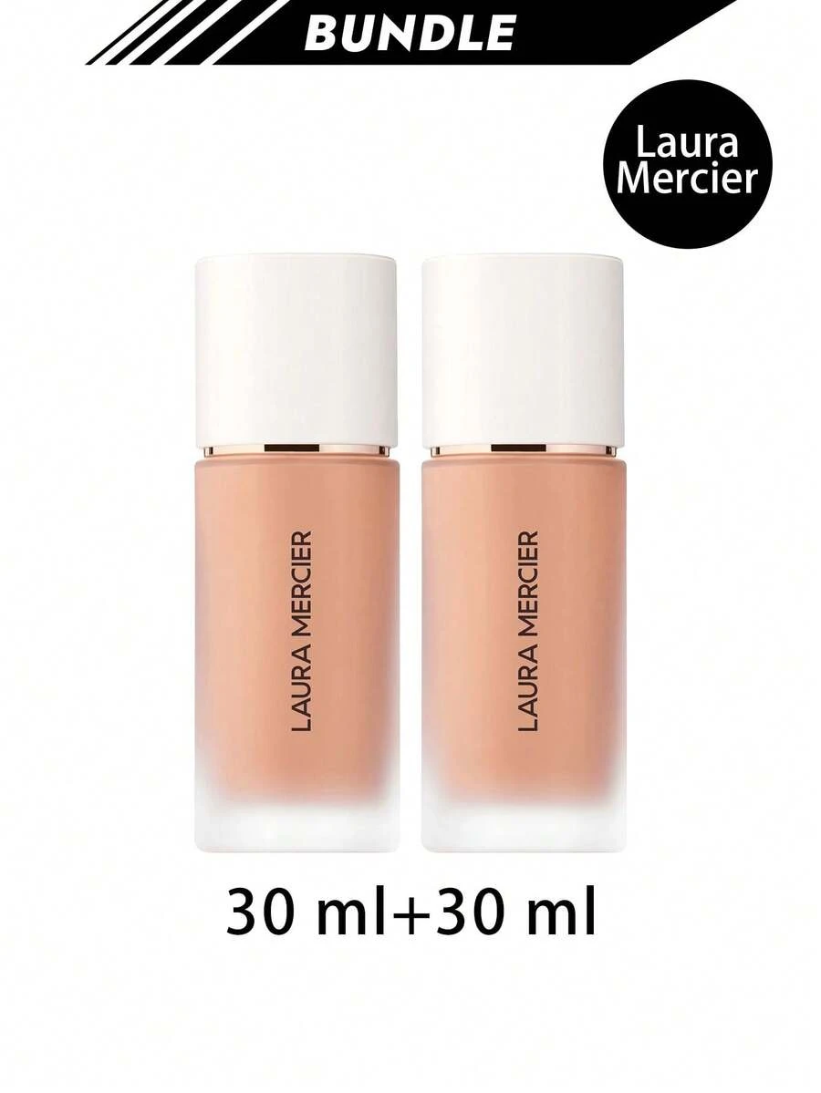 Laura Mercier [حزمة] كريم أساس حقيقي مثالي خفيف الوزن مقاوم للماء 3N2 جمل 30 مل * 2 - جمل 3N2 - مشاهدة 1