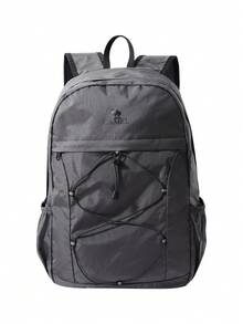 CAMEL CROWN Foldable Large Capacity Travel Backpack, Short Trip & Gym Storage Bag - Rock Ash - View 6