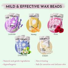 WUWUVISTA Wax Heater Depilatory Machine, 63pcs Set, Suitable For Hands, Feet And Body SPA Hair Removal, Includes Wax Melter, Silicone Inner Liner, Silicone Spatula, Wax Beads, Wooden Sticks - UK Plug(220-240V) - View 5