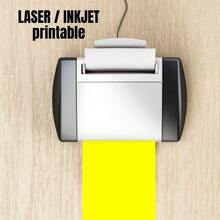 Giấy decal in được tự dính định lượng nặng màu sắc nhiều màu, giấy bìa decal A4 250GSM - A4 - Xem 8