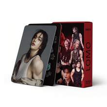 55pcs Collectible Photo Cards & Storage Box Lomo Cards Lomo ,Decorative Postcards,Art Print Cards - Multicolor - View 4