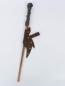 1pc Medieval Gothic Style PU Leather Magic Wand Holster Waist-Mounted Wizard Witch Cosplay LARP Renaissance Halloween Costume Accessory - ZSJ - View 3