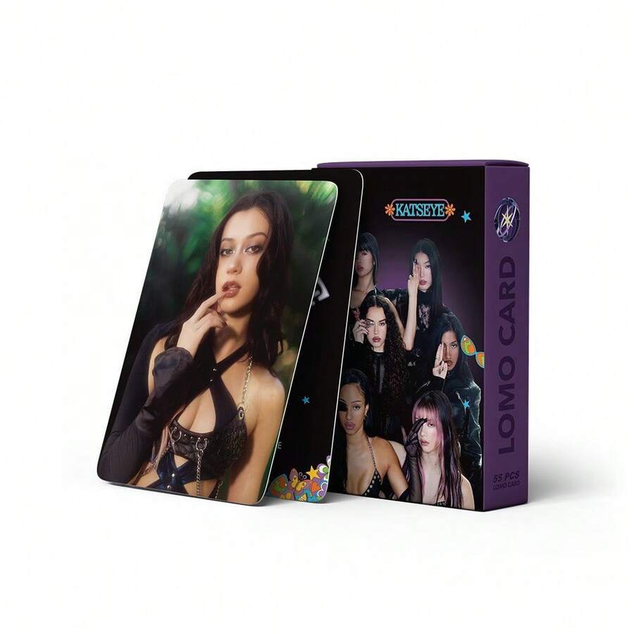 55pcs KATS EYAE Star KP OP Merchandise LOMO Collection Photocard, Photo Cards, Arirang, BTS21 Accessories, Bangtan, Photo Card, Photocard