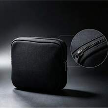 Neoprene Zipper Digital Accessories Organizer Bag, Portable Travel Storage Carrying Case For Charger, USB Cable, Earbuds, Power Bank, U Disk, Small Electronic Gadgets - View 3