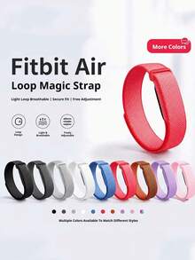 Braided Nylon Loop Strap For Google Air Breathable Comfortable Wristband For Google Air Sport Bracelet Accessories - Apricot - View 1