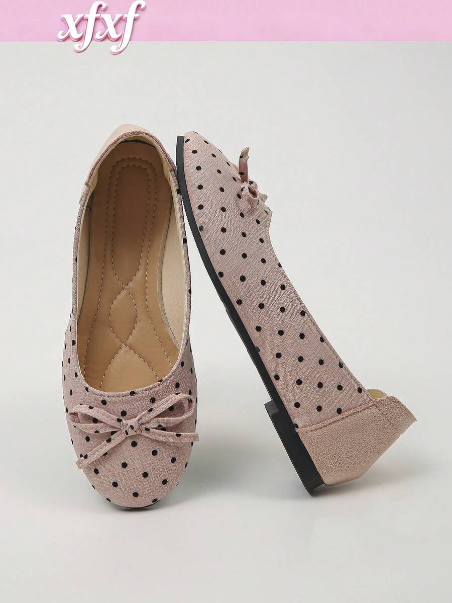 XfLadies' Fashionable Flat Sole Shoes With Hollow Buckle Design, Breathable And Comfortable, Suitable For Travel/Casual Daily/Commuting Wear. - Pink - View 1
