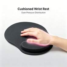 Computer Game Mouse Pad Eva Ergonomic Mousepad Wrist Pad Solid Color Comfortable Mouse Mats For Office Accessories - View 5
