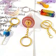 10/30/50/120pcs 25mm Key Ring Chain Keychain Accessories, Suitable For Bags, Phones, Pets And Gifts - 25# keychain - View 2