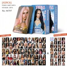 1PC 92pcs KATSEYE Solo Lara K-POP Merchandise LOMO Photocard - Multicolor - View 2