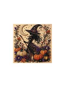 Halloween & Christmas Theme Diamond Painting DIY Kit, 5D Diamond Art, Handmade Rhinestone Painting, Create Beautiful Patterns With Your Own Hands, Home Leisure Craft, Perfect For DIY Lovers, Healing Handmade Gift Suitable For All Seasons. These Kits Make Creative, Thoughtful Gifts For Holiday Parties, Gift Exchanges, Or Festive Presents For Friends And Family. - Multicolor - View 16