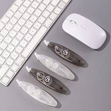 2PCS Correction Tape Pen Large Capacity Quiet Retractable White Student School Office Supplies Stationery - Correction Tape Pen - View 2