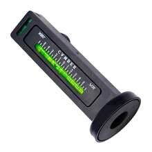 1 pieza Herramienta de alineación magnética de 4 ruedas para coche/camión/autocaravana, medidor de nivel ajustable con base de ventosa fuerte, adecuado para reparación de neumáticos - negro - Ver 5