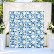 Artificial Flower Wall Panels, Realistic Silk Floral Backdrop For Wedding, Party, Home Photo Background Decor - Multicolor - View 8