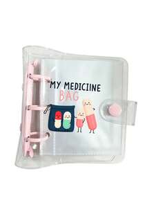 Pill Storage Box Set, Pill Pattern, 7-Day Twice Daily Large Capacity Pill Organizer, 10 Transparent Compartments, Reusable Travel Medicine Storage Bag, Suitable For Small Daily Items, Ideal For Health-Conscious And On-The-Go Users, Essential Medical Accessory, Back To School, Christmas, Halloween, Student Must-Have - Multicolor - View 12