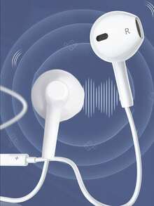 USB-C Wired In-Ear Headphones With Microphone And Remote Control, Noise ...