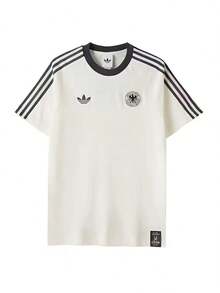 Adidas Jersey Piala Dunia Pria Seri Tim Nasional Sepak Bola Jerman, Kaos Lengan Pendek Terbaru - Putih - View 6