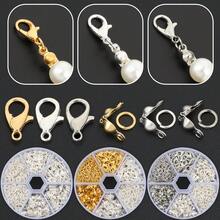 Set Konektor dan Perlengkapan Perhiasan DIY 241pcs dengan Kotak 6 Kompartemen (Pengait Lobster, Cincin Penghubung, Manik-manik Jepit), Cocok untuk Pembuatan Perhiasan, Gelang, Kalung, Gelang Kaki, Cincin Penghubung Terbuka, Konektor Manik-manik, Gantungan Tas, Aksesoris Perhiasan, dan Bahan Kerajinan Tangan Lainnya - Set Aksesori - View 9