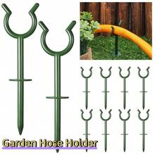 10PCS Plastic Garden Hose Holder Multipurpose Stable Plant Protection Holder Decorative Spike Hose Guide Plant Irrigation - A - View 4