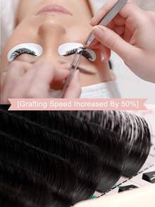 B/C/CC/D Curl Easy-To-Fan Dense Eyelash Extensions Handmade Fan Eyelash Strips Single Eyelashes 0.05/0.07mm Thickness - C - View 9