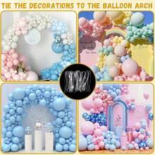 30/50 Clear Rubber Bands For Balloon Arches, 3.8 X 0.23 Inch Soft Elastic Balloon Arch Ribbons, Trash Can Book Straps, Office Document Folders, Christmas Wreath Decorations. - View 4