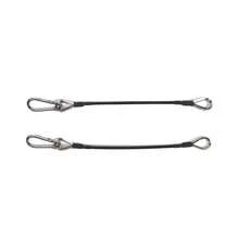 1/2pcs 25cm Fitness Steel Cable Extension, Suitable For Home Fitness Equipment, Suitable For Triceps Pushdown And Leg Extension Training Machine - A - View 8